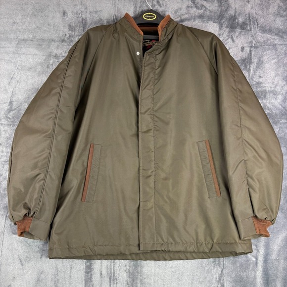 Sears Other - VTG 1980s Sears The Men's Store Sherpa Lined Jacket Size 44 Olive Green Workwear